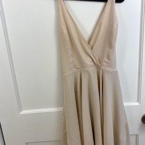 UO Cream Skater Dress